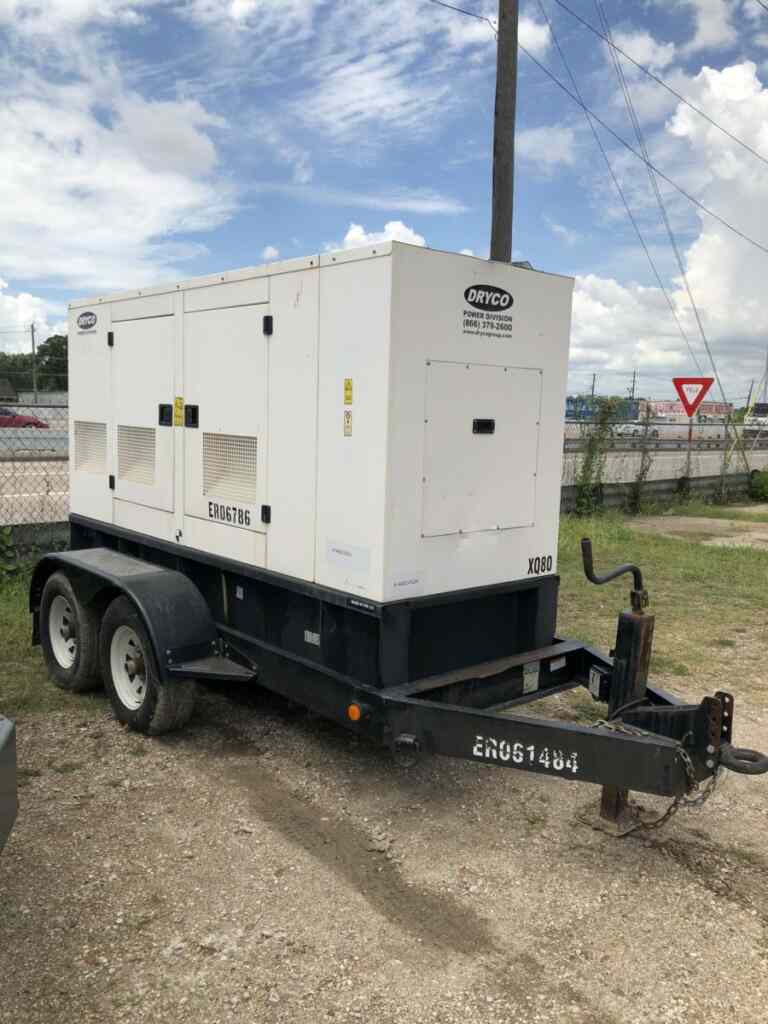 Caterpillar XQ80 Trailer Mounted Diesel Generator
