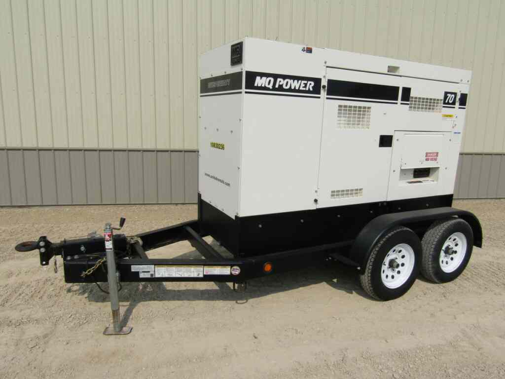 Multiquip DCA70SSIU4F Trailer Mounted, Diesel Generator