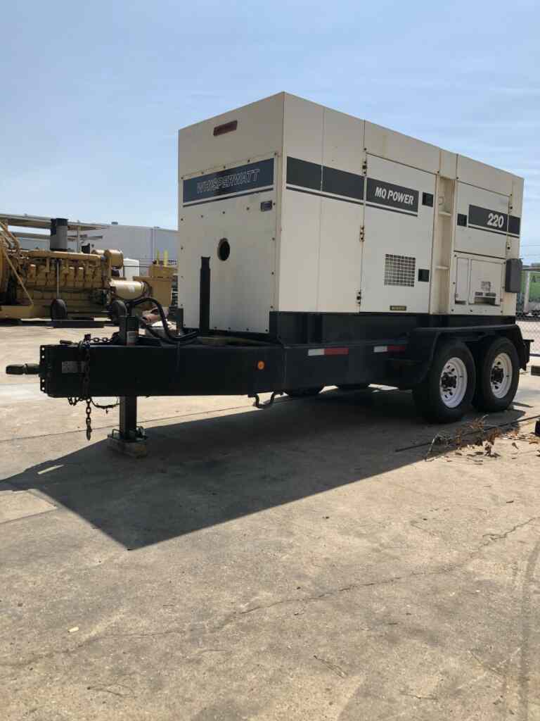 Multiquip DCA-220SSVU Trailer Mounted, Diesel Generator