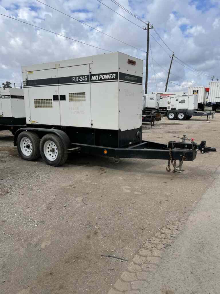Diesel Generator: Multiquip DCA70SSJU4i (Trailer Mounted)