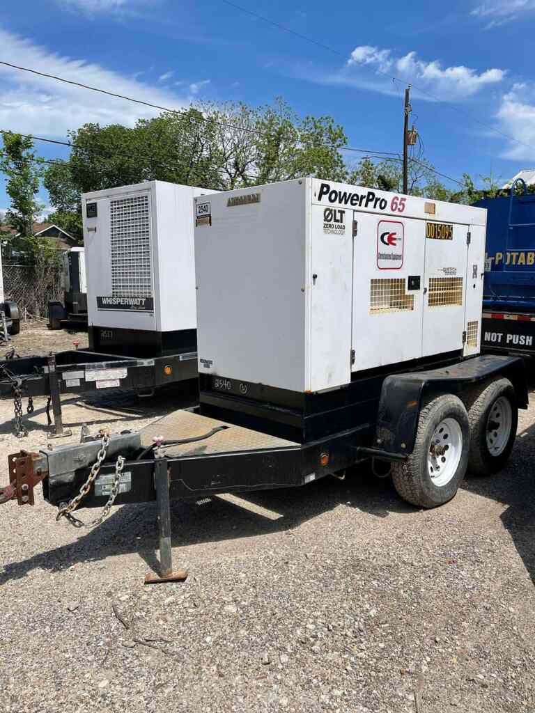 Trailer Mounted, Airman PowerPro SDG65S – Diesel Generator – Tier 3