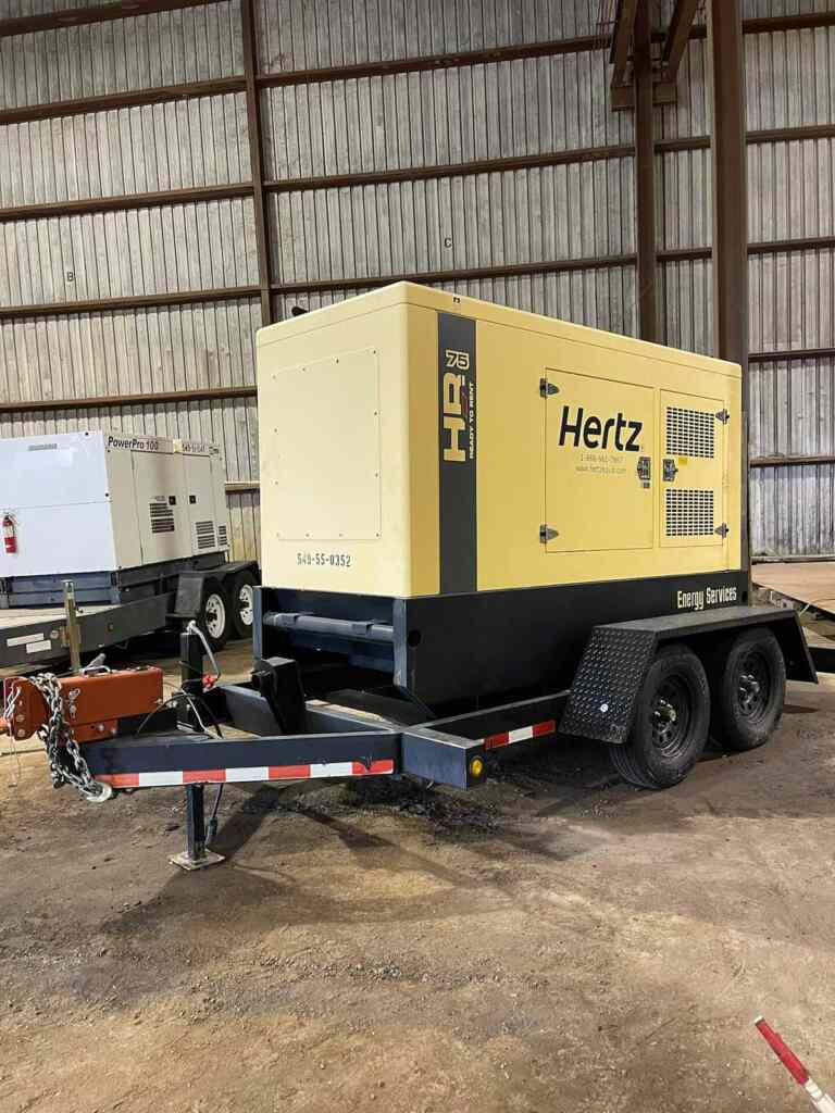 Hipower HRJW75 Trailer Mounted Diesel Generator – Tier 3