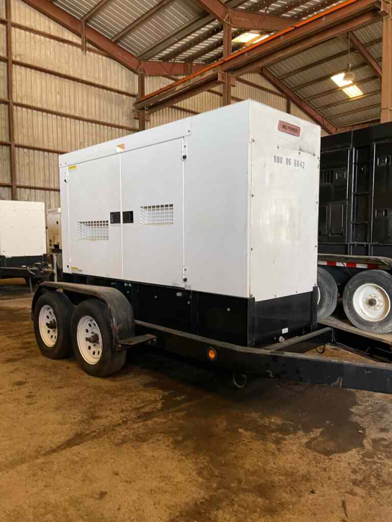 Used Diesel Generator — Multiquip DCA70SSJU4i Trailer Mounted – For Sale