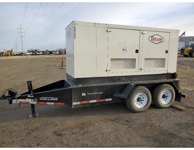 (Taylor TMC200) Trailer Mounted Diesel Generator – Tier 3