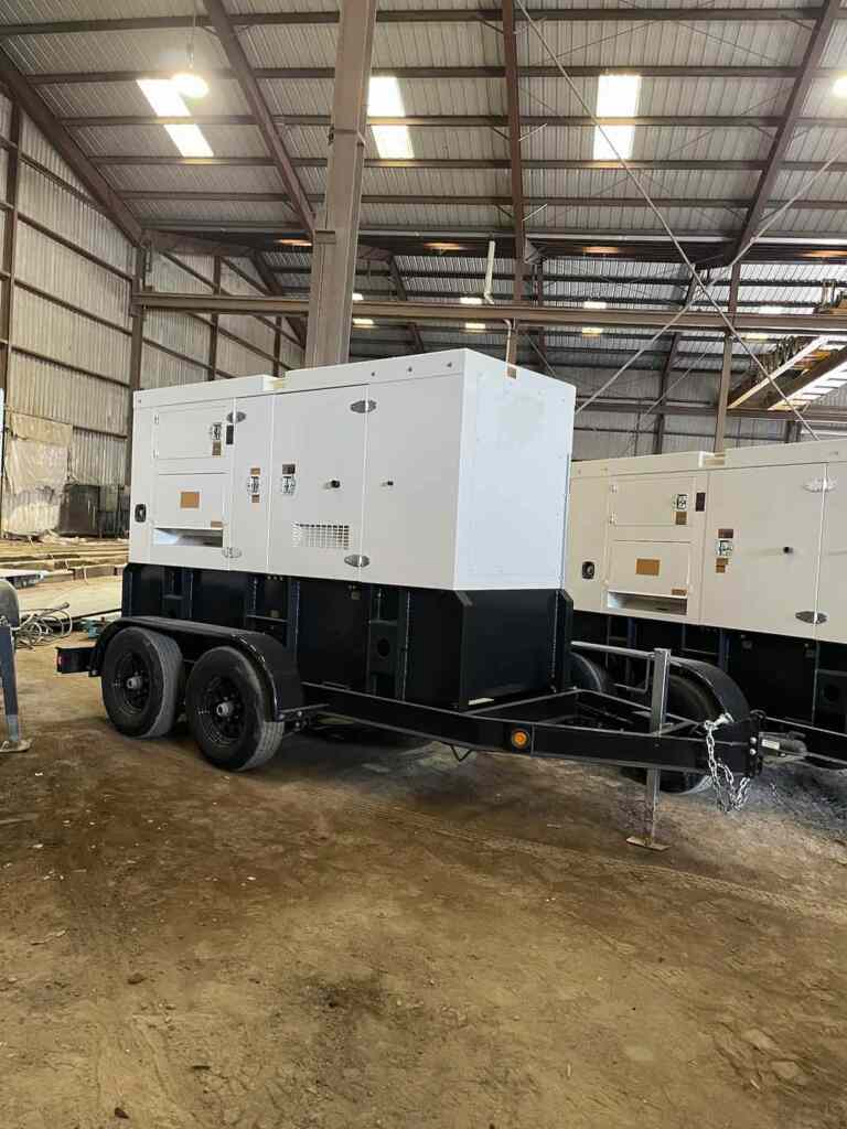 UltraQuip UQ125 Trailer Mounted Diesel Generator - Tier 3