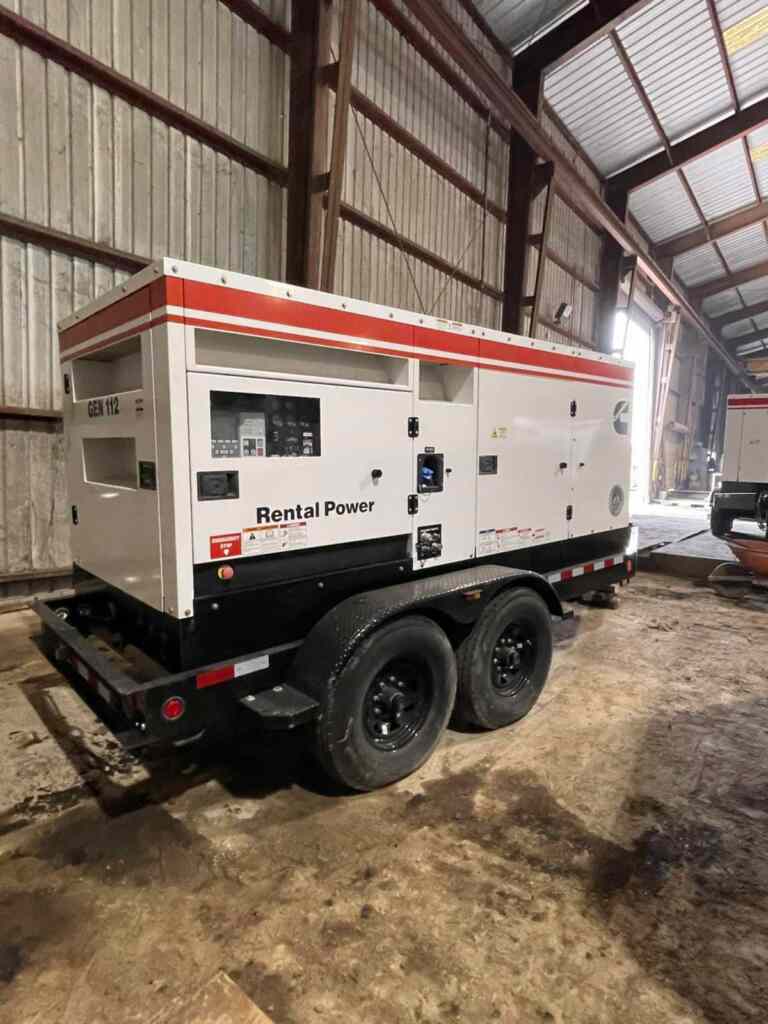 Cummins C200D2RE Trailer Mounted Diesel Generator – Unit 112