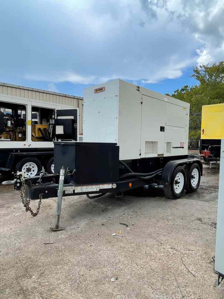 Diesel Generator: Multiquip DCA70SSJU4i (Trailer Mounted) For Sale
