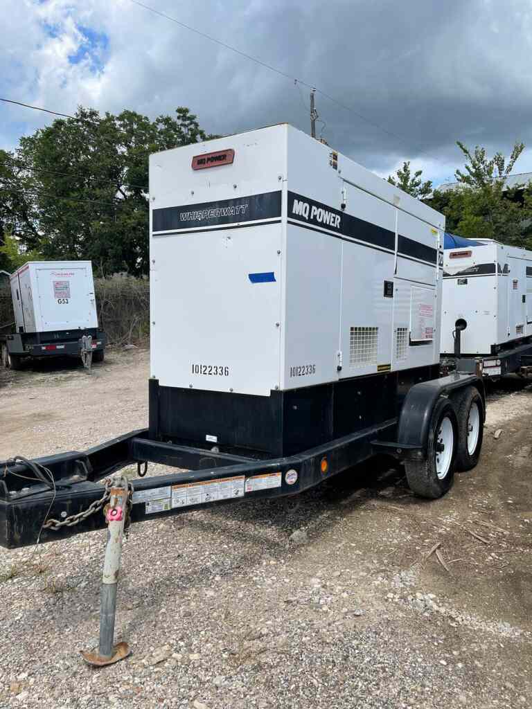 Used Diesel Generator: Multiquip DCA70SSJU4i Trailer Mounted – For Sale