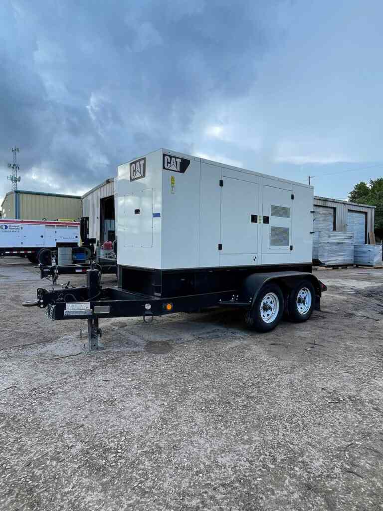 Caterpillar XQ100 Trailer Mounted, Diesel Generator – Tier 3