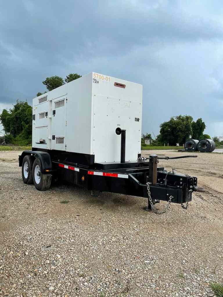 Multiquip DCA220SSCU Trailer Mounted Diesel Generator –