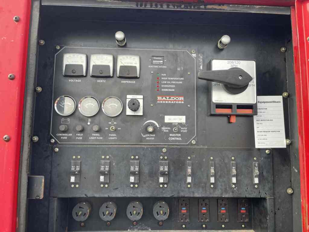 Baldor TS175T Trailer Mounted Diesel Generator - Tier 3