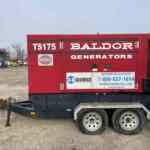 Baldor TS175T Trailer Mounted Diesel Generator - Tier 3