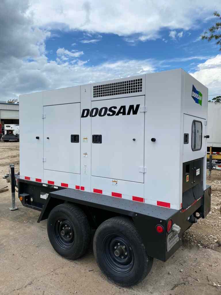 Doosan G70 Trailer Mounted Diesel Generator