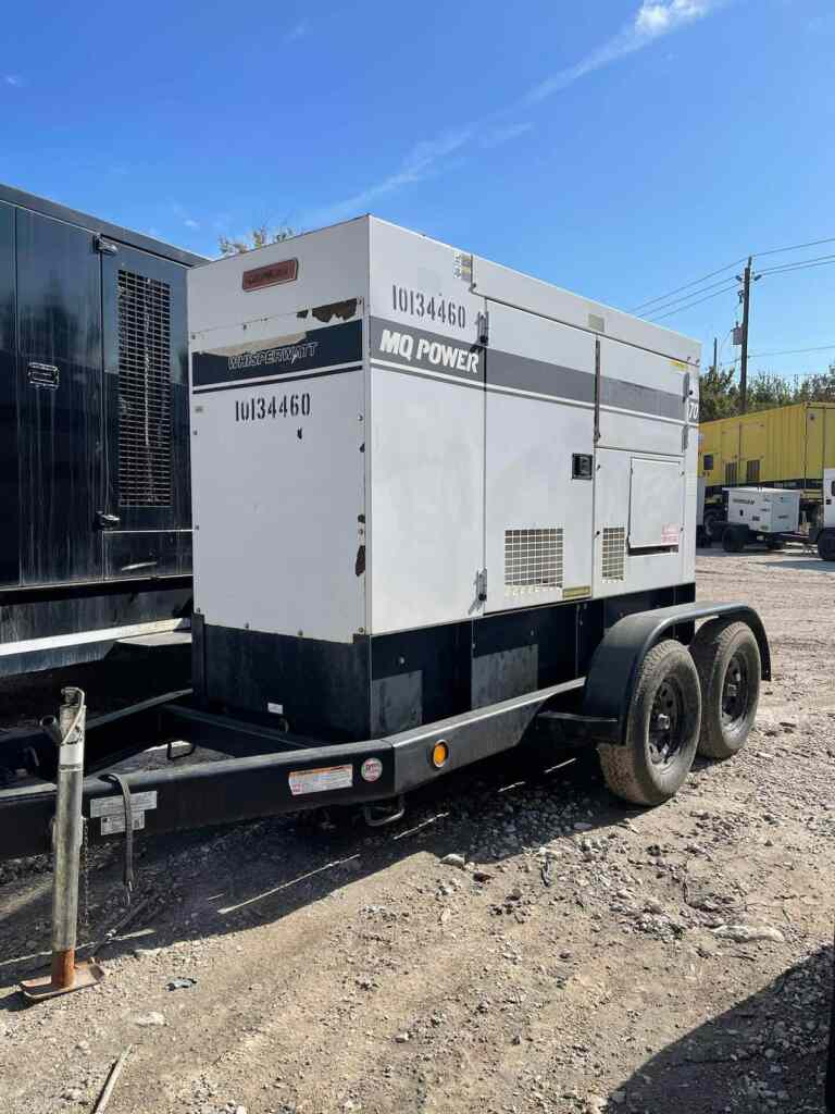 Diesel Generator — Multiquip DCA70SSJU4i Trailer Mounted – For Sale