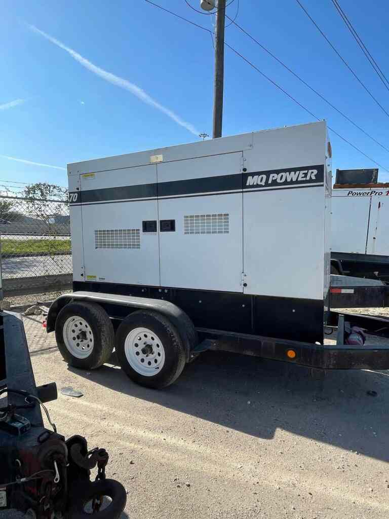 Diesel Generators: Multiquip DCA70SSJU4i Trailer Mounted – For Sale