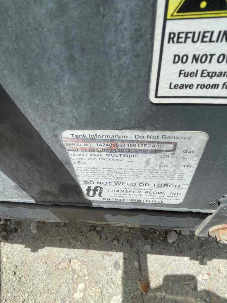 Multiquip DCA70SSIU2 Trailer Mounted Diesel Generator - Tier 3