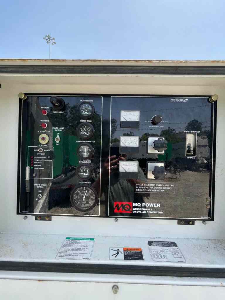 Multiquip DCA70SSIU2 Trailer Mounted Diesel Generator - Tier 3
