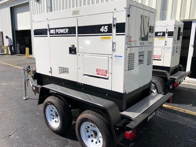 Diesel Generator: Multiquip DCA45SSIU4F Trailer Mounted