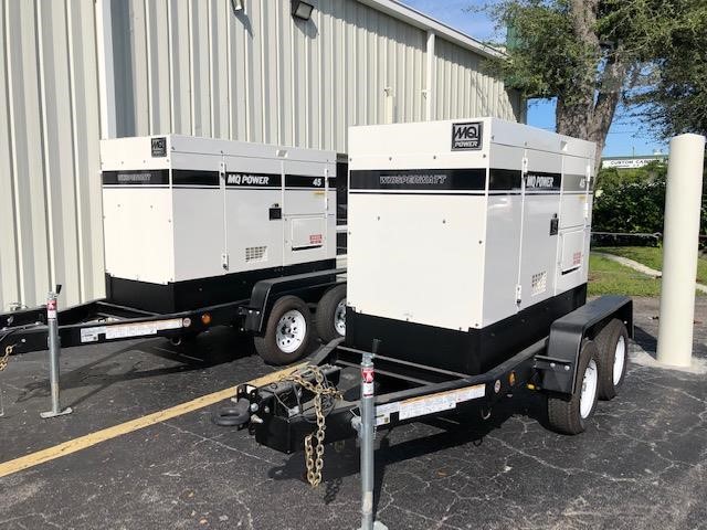 Multiquip DCA45SSIU4F Trailer Mounted Used Diesel Generator
