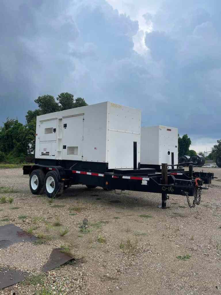 QTY: 2 Multiquip MQP240 Trailer Mounted Diesel Generators - Tier 3