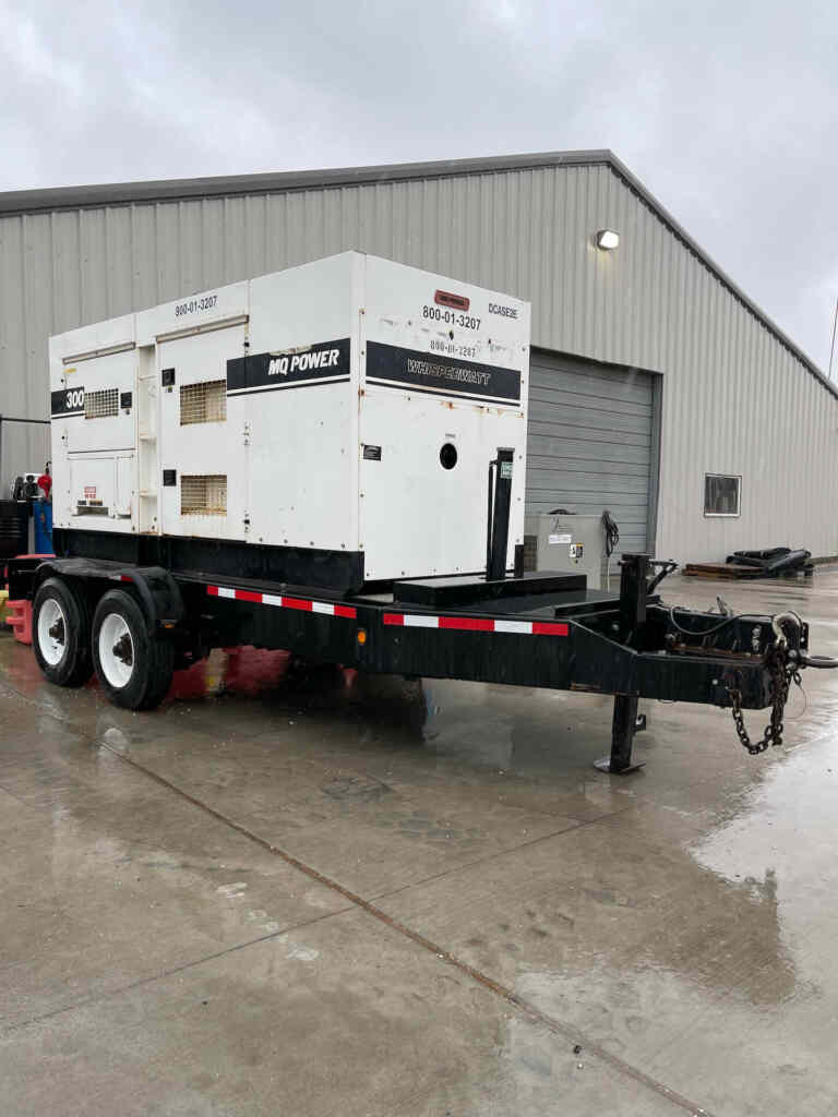 Diesel Generator: Multiquip DCA300SSCU2 Trailer Mounted