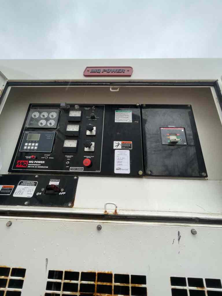 Diesel Generator: Multiquip DCA300SSCU2 Trailer Mounted