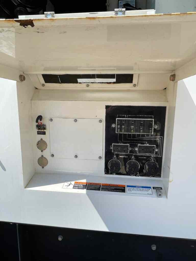 Diesel Generator: Multiquip DCA70SSIU4F Trailer Mounted