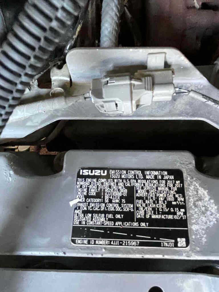 Diesel Generator: Multiquip DCA70SSIU4F Trailer Mounted