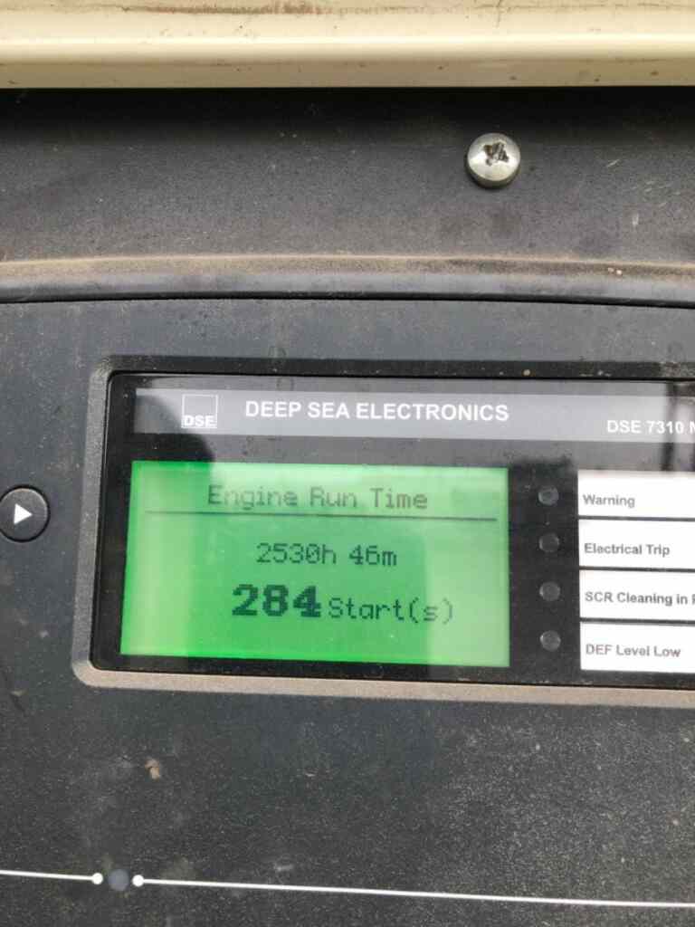 Atlas Copco QAS125 Trailer Mounted Diesel Generator