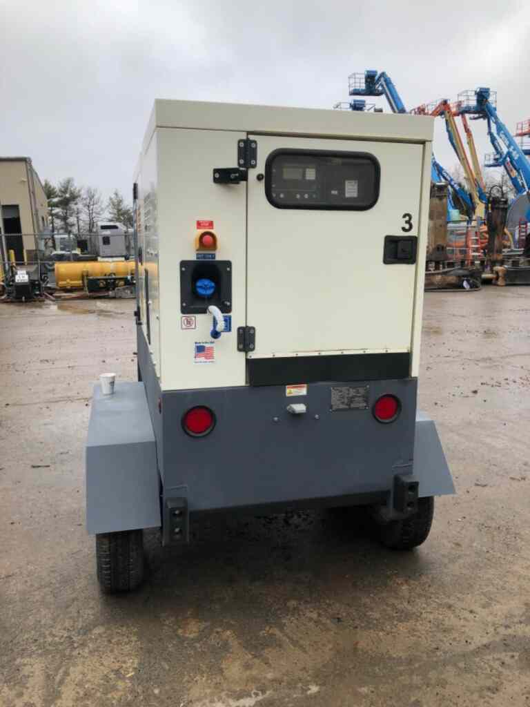 Atlas Copco QAS125 Trailer Mounted Diesel Generator