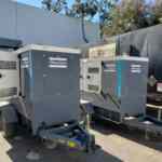 Diesel Generator: Atlas Copco QAS125 Trailer Mounted