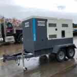 Diesel Generator: Atlas Copco QAS125 Trailer Mounted