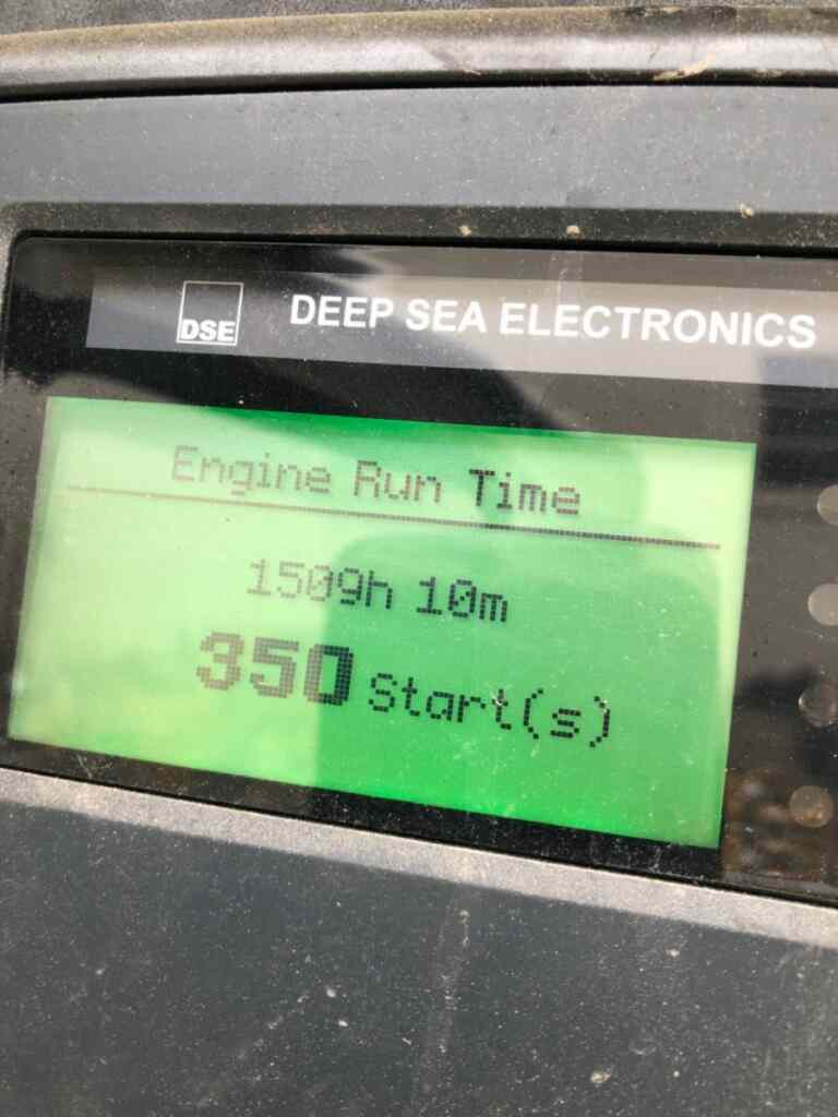 Diesel Generator: Atlas Copco QAS125 Trailer Mounted