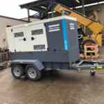 Diesel Generator: Atlas Copco QAS125 Trailer Mounted