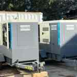 Diesel Generator: Atlas Copco QAS125 Trailer Mounted