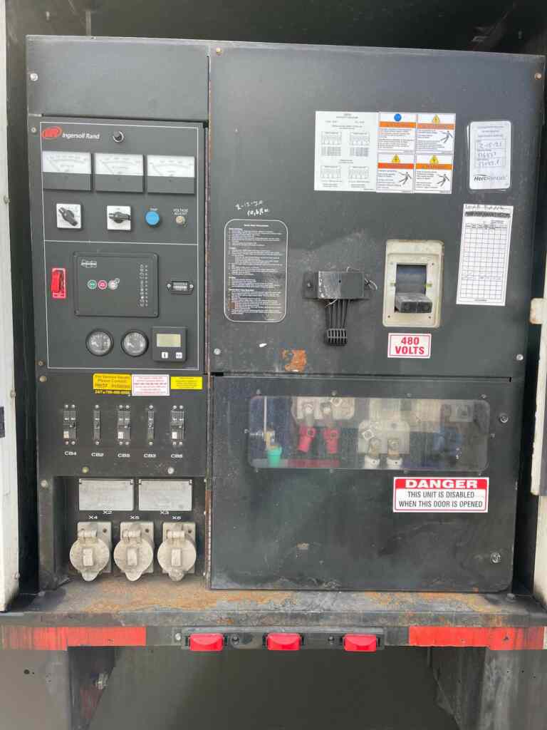 Ingersol Rand / Doosan G570 Trailer Mounted Diesel Generator - Tier 2