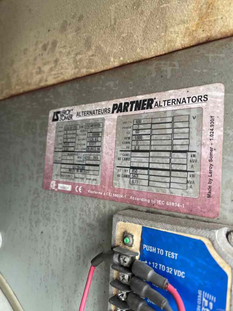 Ingersol Rand / Doosan G570 Trailer Mounted Diesel Generator - Tier 2