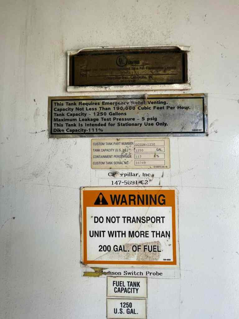 Diesel Power Module: Caterpillar XQ2000