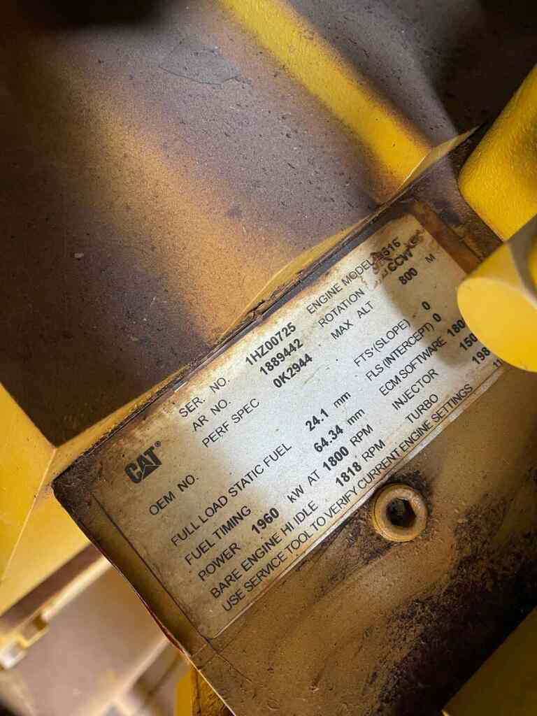 Diesel Power Module: Caterpillar XQ2000