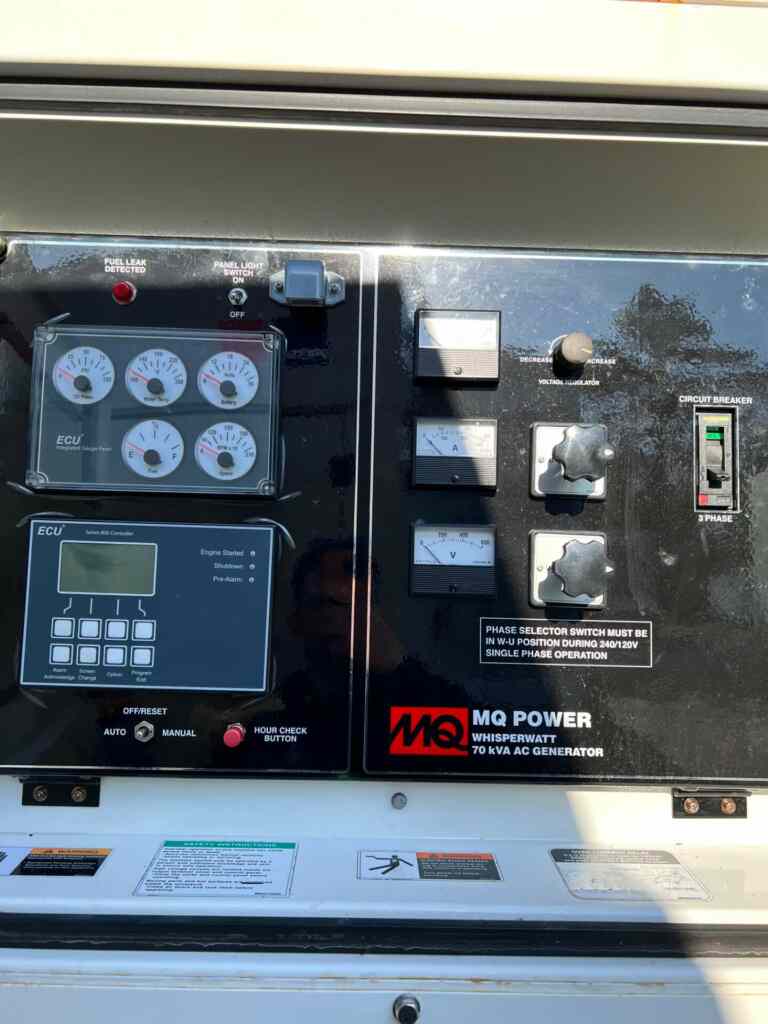 Multiquip DCA70SSJU4i Trailer Mounted ,Diesel Generator