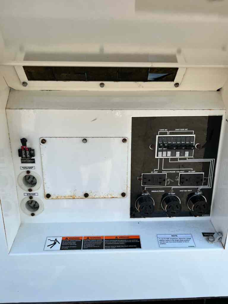 Multiquip DCA70SSJU4i Trailer Mounted ,Diesel Generator