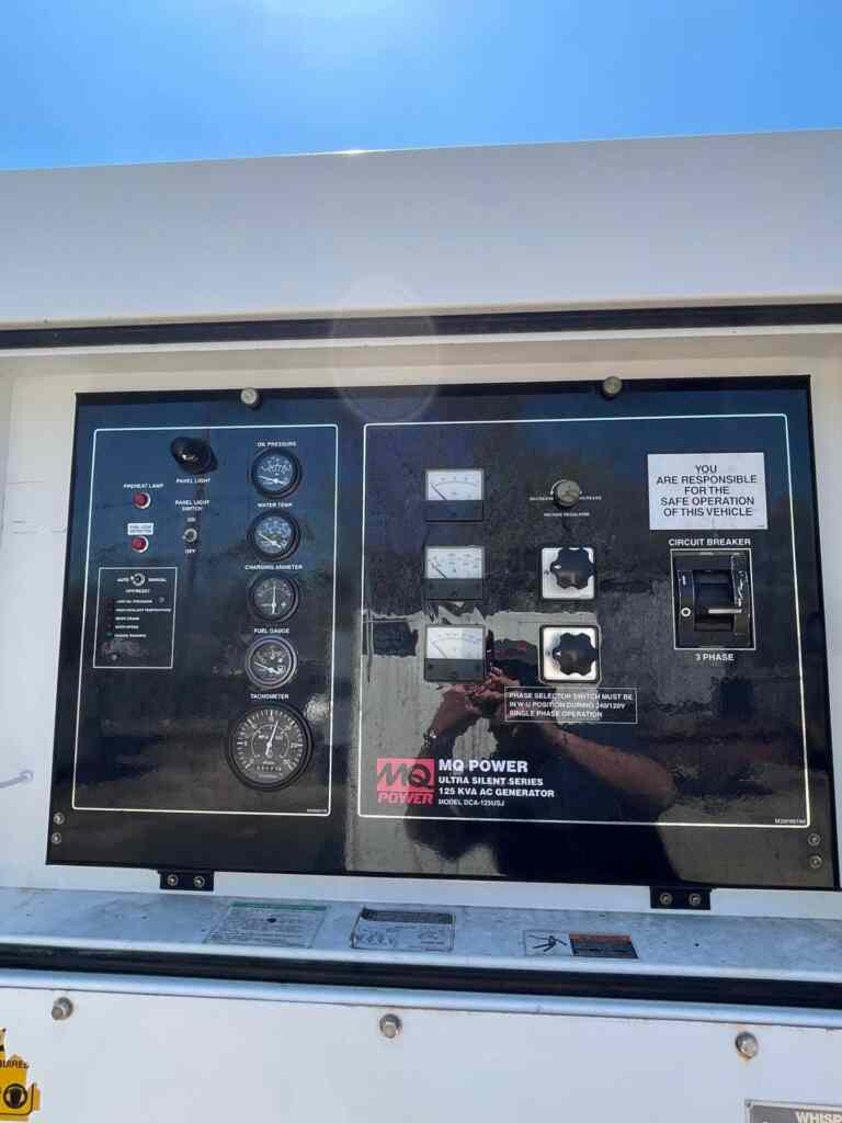 Multiquip DCA125USJ Trailer Mounted Diesel Generator - Tier 2