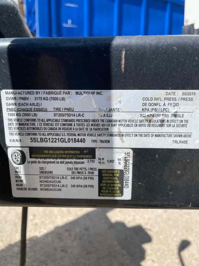 Diesel Generator: Multiquip DCA45SSIU4F — Trailer Mounted