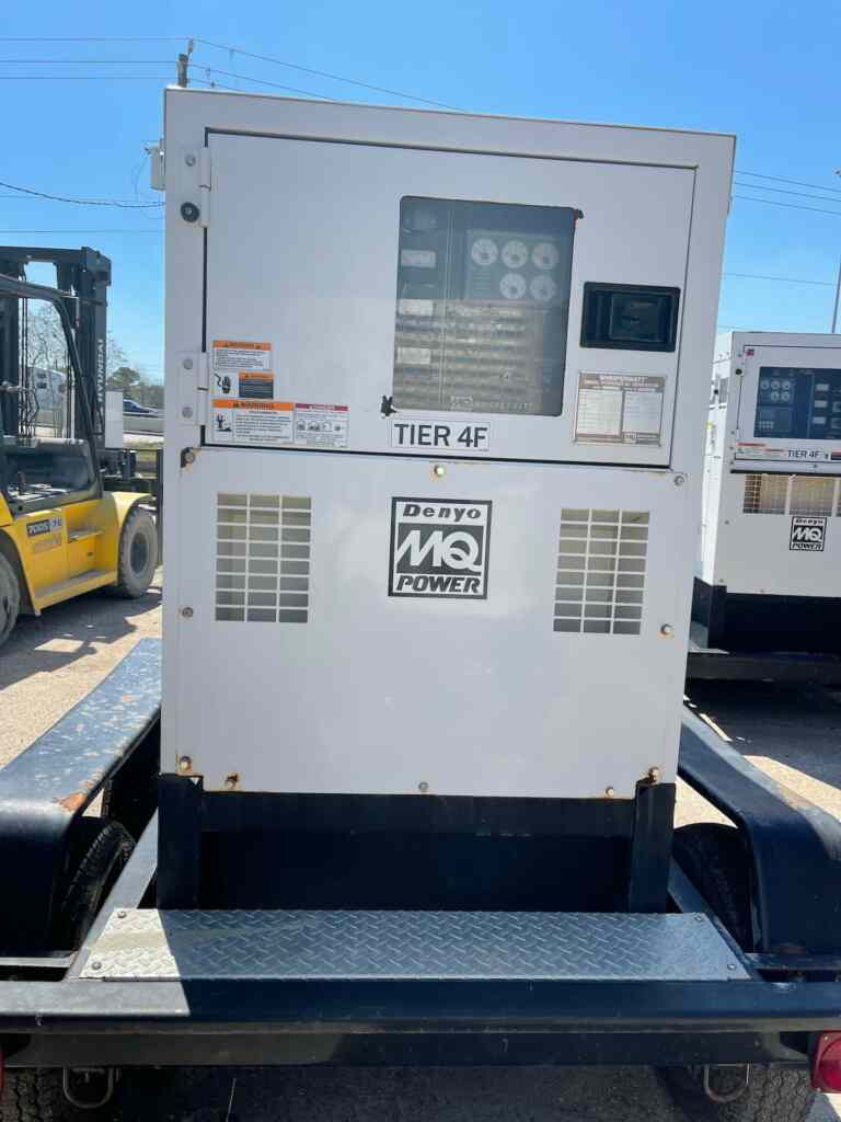 Diesel Generator: Multiquip DCA45SSIU4F — Trailer Mounted