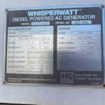 Diesel Generator: Multiquip DCA45SSIU4F — Trailer Mounted