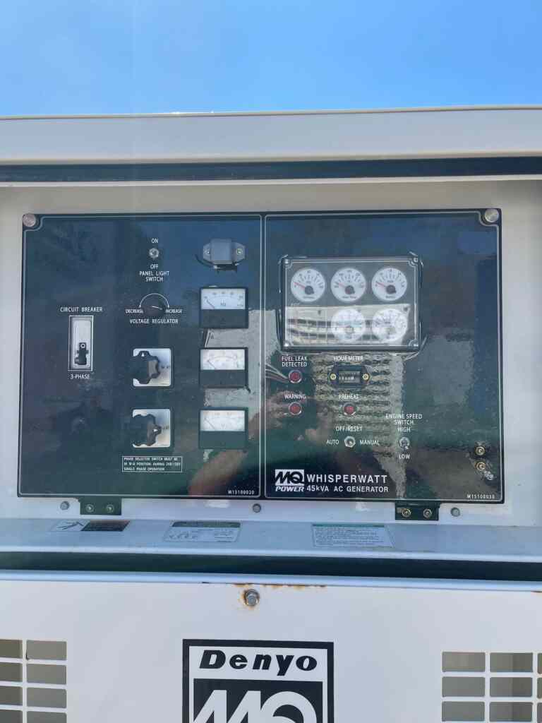 Diesel Generator: Multiquip DCA45SSIU4F — Trailer Mounted