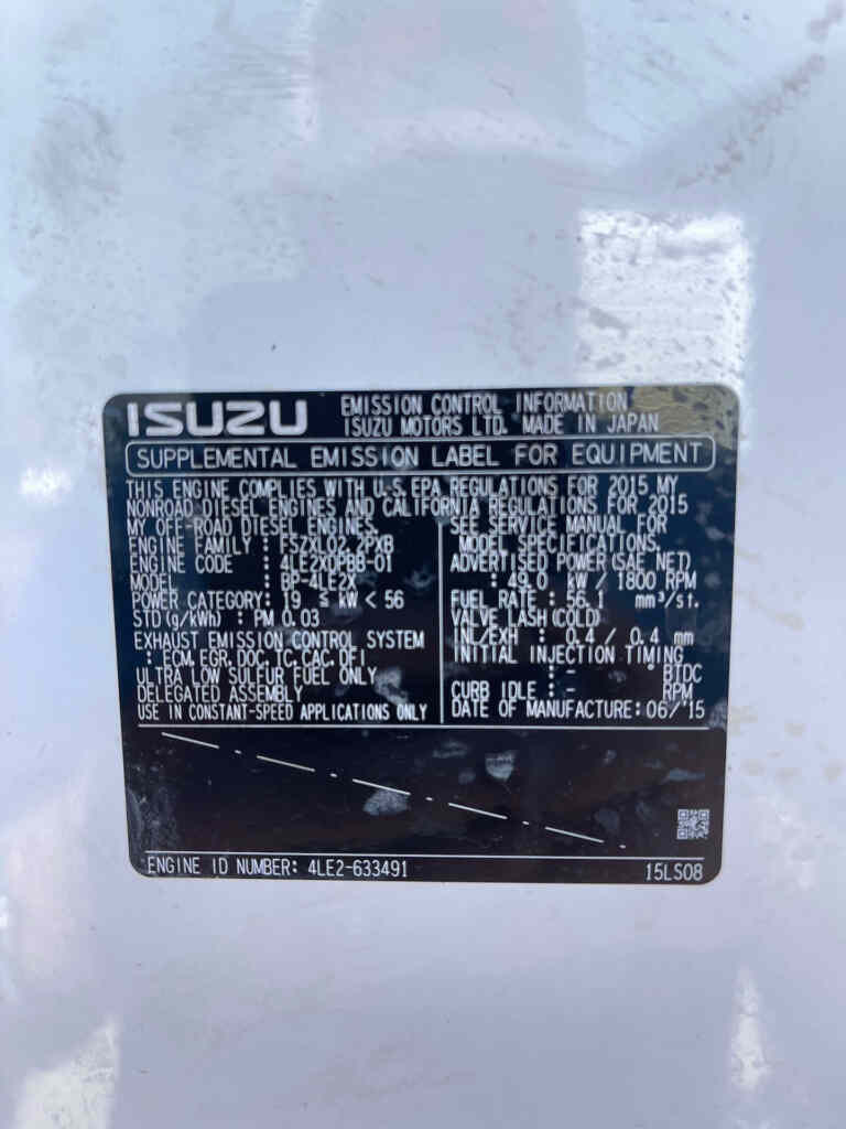 Diesel Generator: Multiquip DCA45SSIU4F — Trailer Mounted