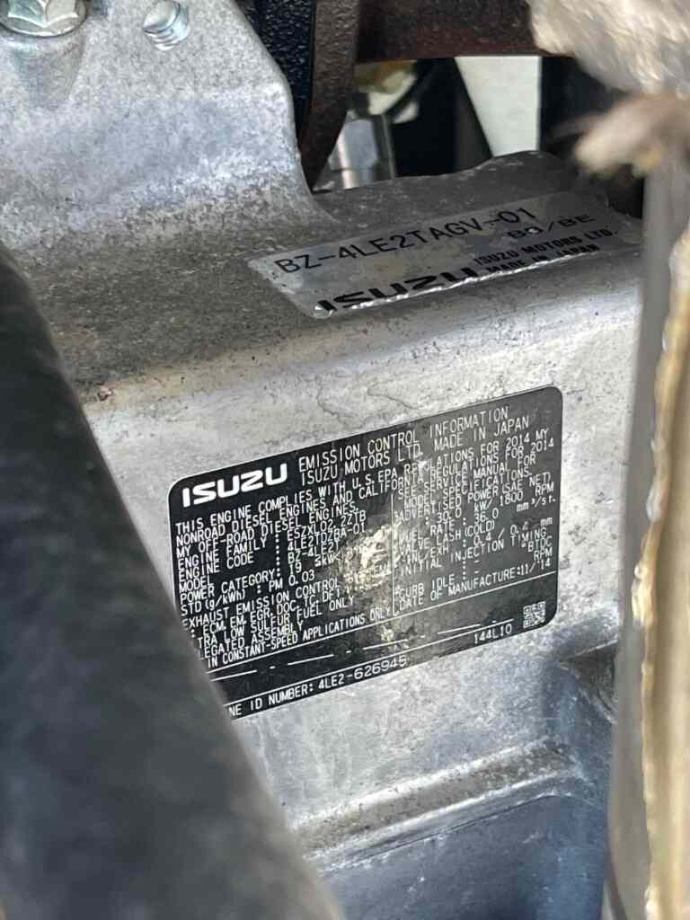 Diesel Generator: Multiquip DCA45SSIU4F — Trailer Mounted