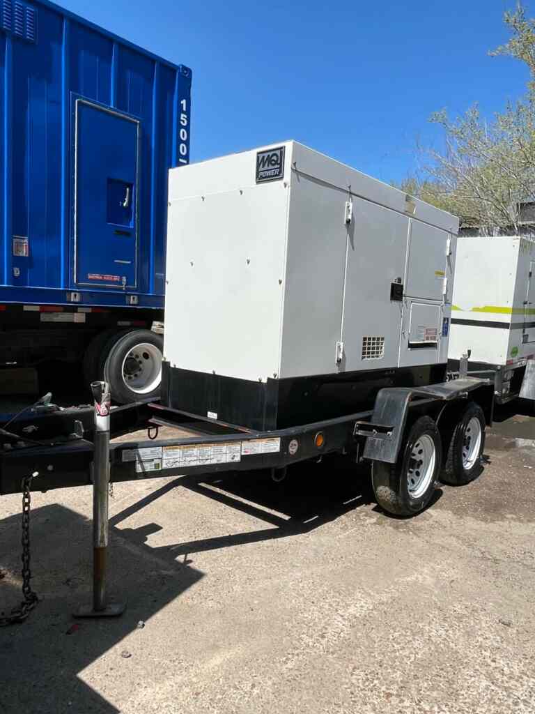 Diesel Generator: Multiquip DCA45SSIU4F Trailer Mounted