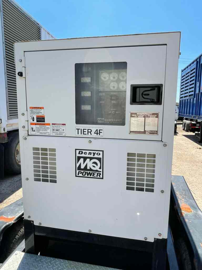Diesel Generator: Multiquip DCA45SSIU4F Trailer Mounted
